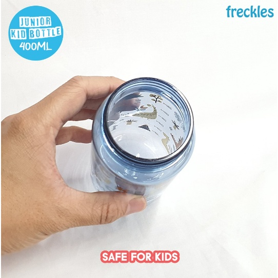 Freckles Junior Kids Bottle 400ml - Botol Minum Ringan Anak Junior Botol Minum BPA Free 400ml