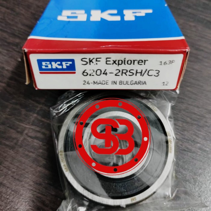 Bearing / Laker / Laher 6204 2RS / 6204 2RS C3 SKF ORIGINAL