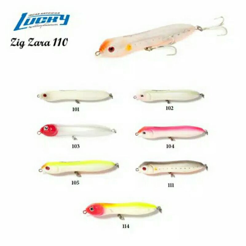 Umpan / Lure Casting Nelson Nakamura Zig Zara 110