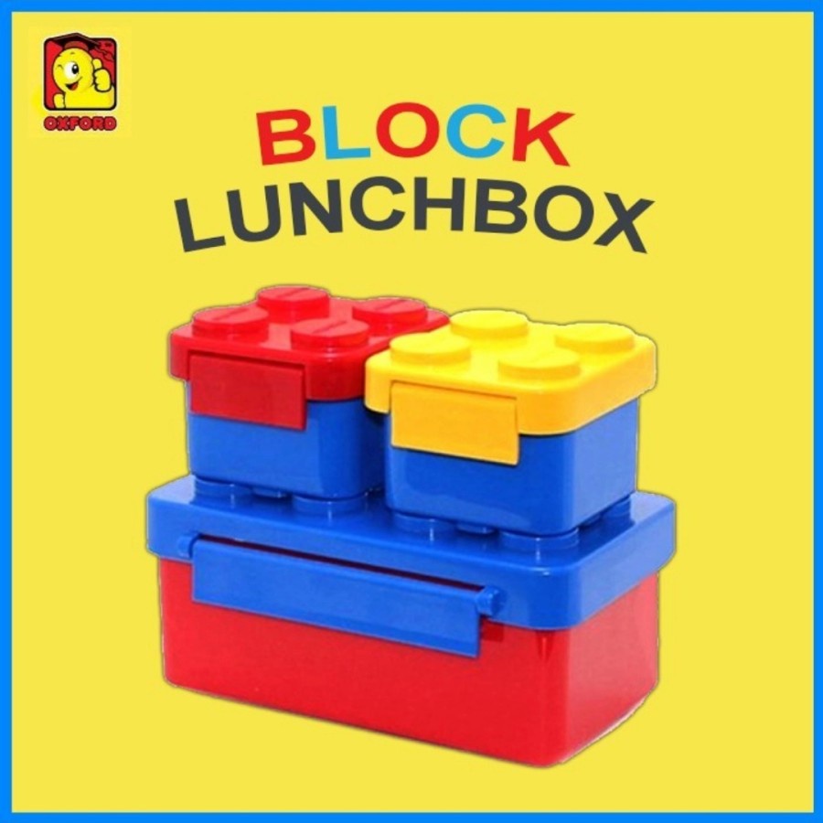 Oxford Lego Block Lunch Box