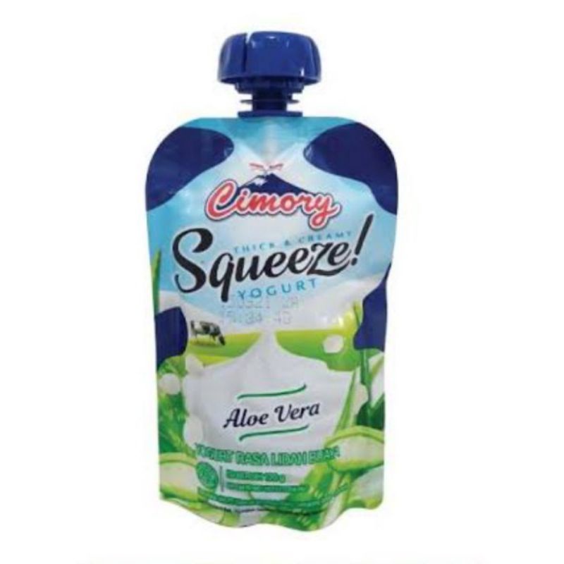 

Cimory Squeeze Yogurt 120 gr Aloe Vera