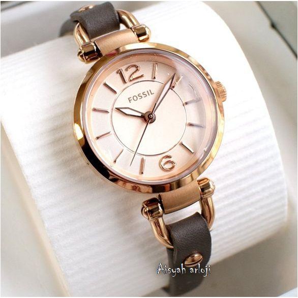 JAM TANGAN WANITA FOSSIL ES3862 VINTAGE ORIGINAL GARANSI RESMI 2 TAHUN