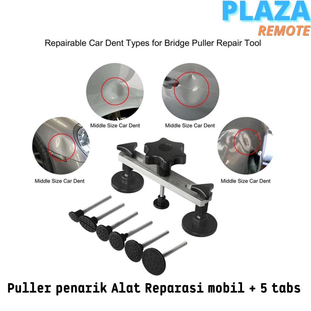 Alat Perbaikan Mobil kaki 3 ketok magic + 6 tabs