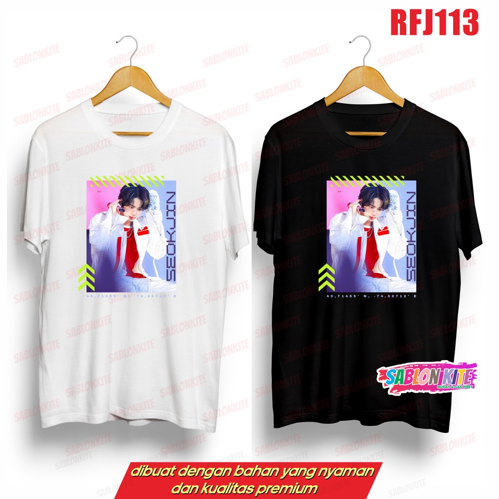 MURAH!!! KAOS KPOP SEOKJIN JIN KPOP RFJ113 UNISEX