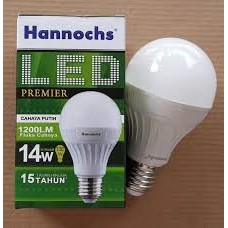 HANNOCHS Lampu LED Bulb Putih - 14 Watt 14W 14WATT