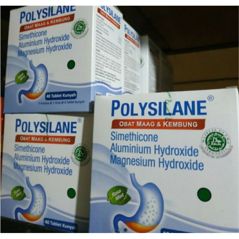 POLYSILANE TABLET 1 BOX ISI 5 STRIP