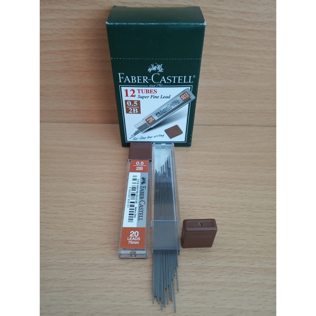 

Isi Pensil Mekanik Faber Castell 2B 0.5