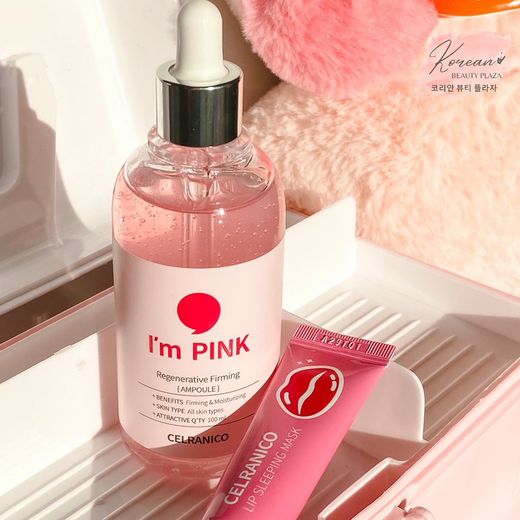 ORIGINAL Celranico I'm Pink Regenerative Firming Ampoule 100ml / Celranico Serum / LEDI MART