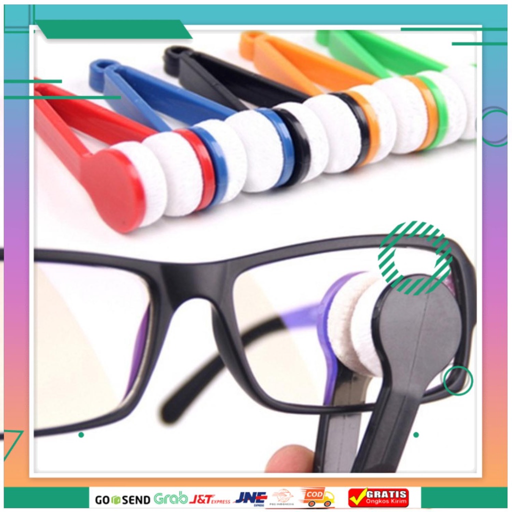 (BISA COD) FTIHSHPMicrofiber Glasses Wiper / Pembersih Kacamata - TVA00045