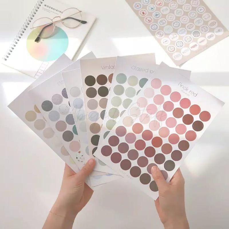 

[SHARING] Basic Dot Sticker Decoration Diameter 2cm