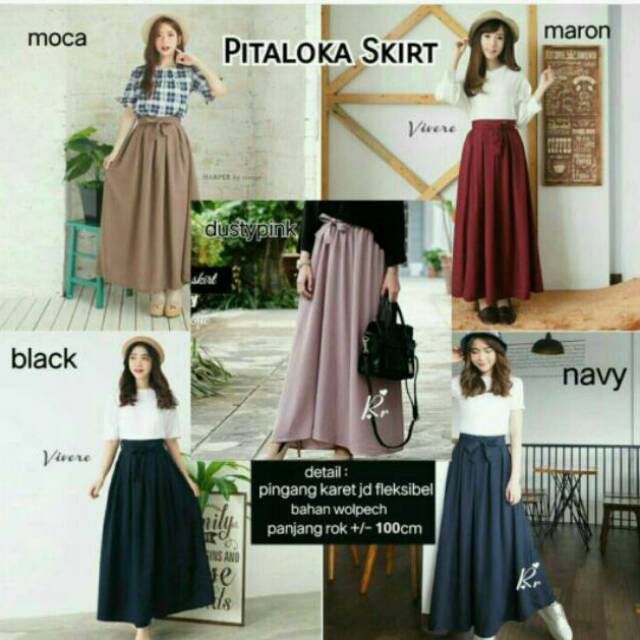 CUCI GUDANG!! JELITA SKIRT / ROK WOLVIS MAYUNG PREMIUM / ROK JELITA PUSATGROSIR_SOLO