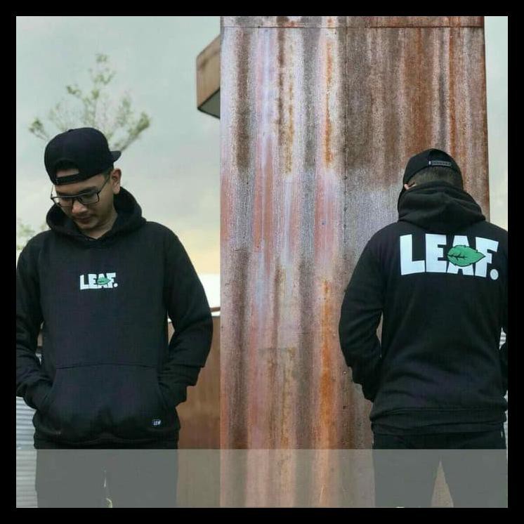 Ina Jaket Hoodie Leaf TERUJI Kode 131