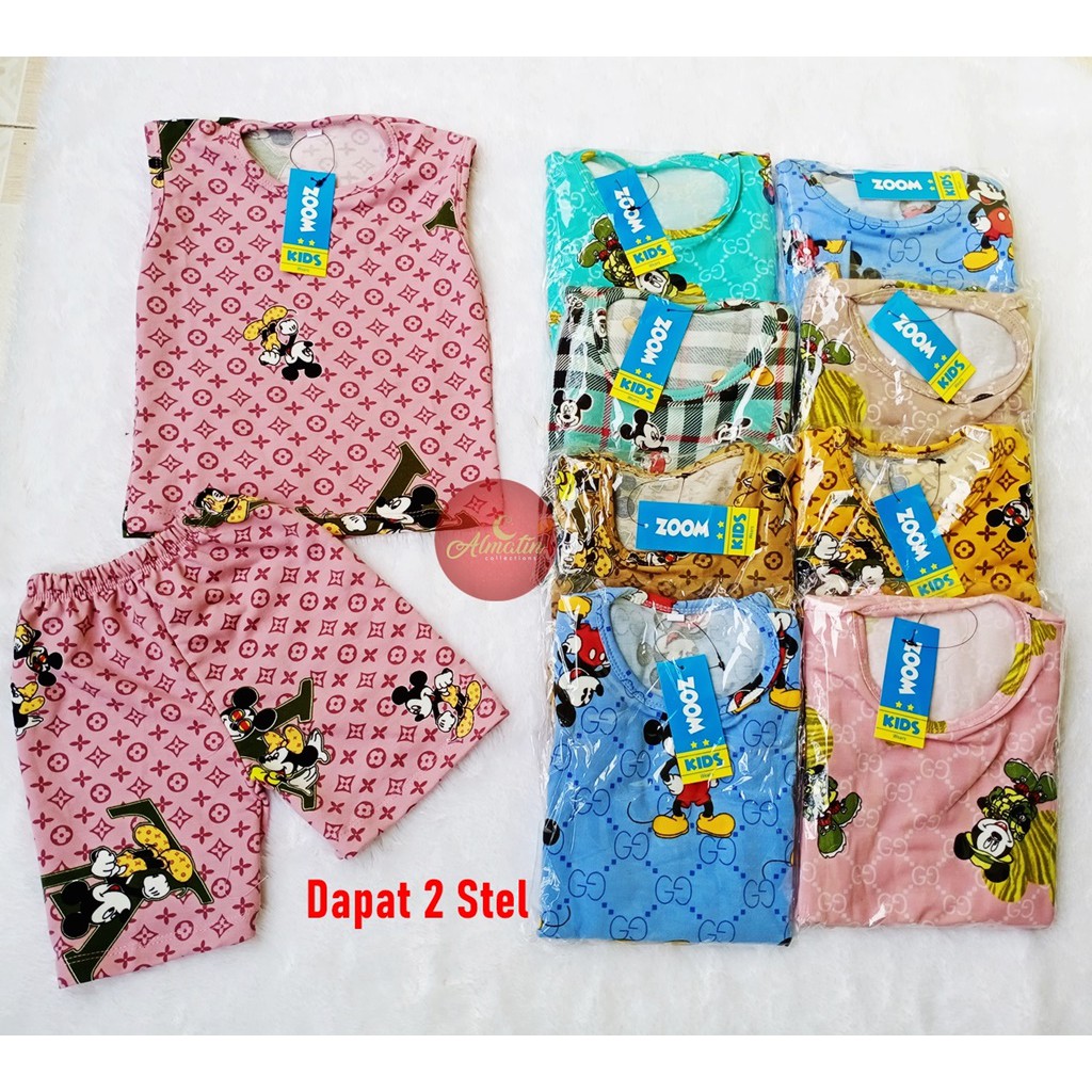 COD Setelan Baju Bayi Oblong Baju Bayi Singlet