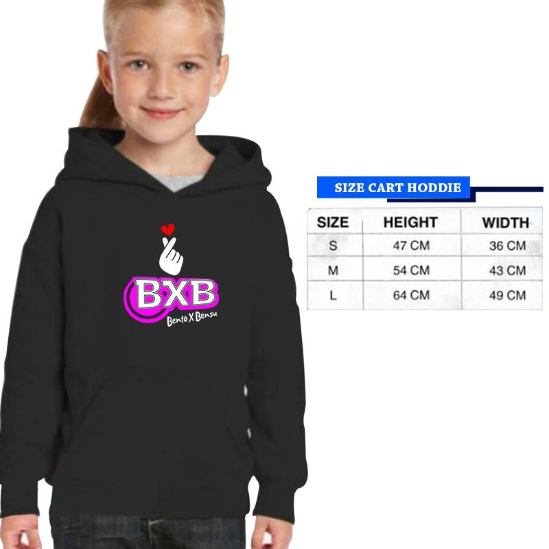 jaket hoodie sweater anak BXB BENSU