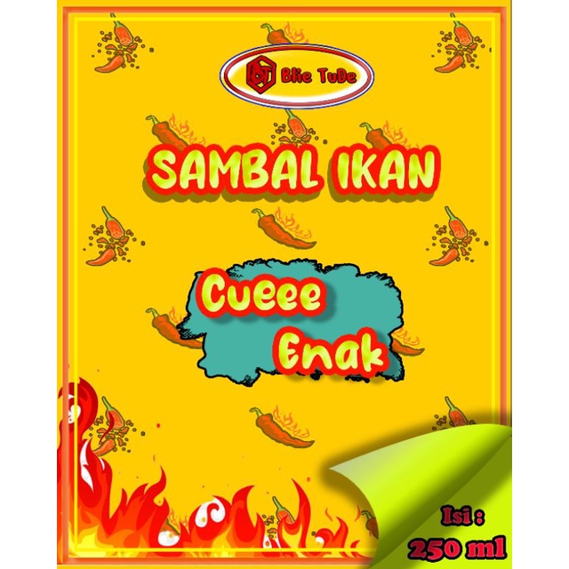 

Blie TuDe Sambal ikan Cueee Enak 250 ml