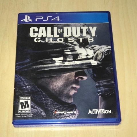 [PS4] Call of Duty Ghosts (Region 1 / English) COD Ghost BD Kaset PS 4 CD Games Playstation PS5 5 Re