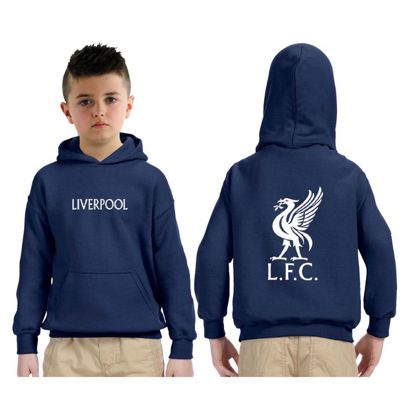 jaket Hoodie anak Liverfool,jaket tim bola,sweater bola