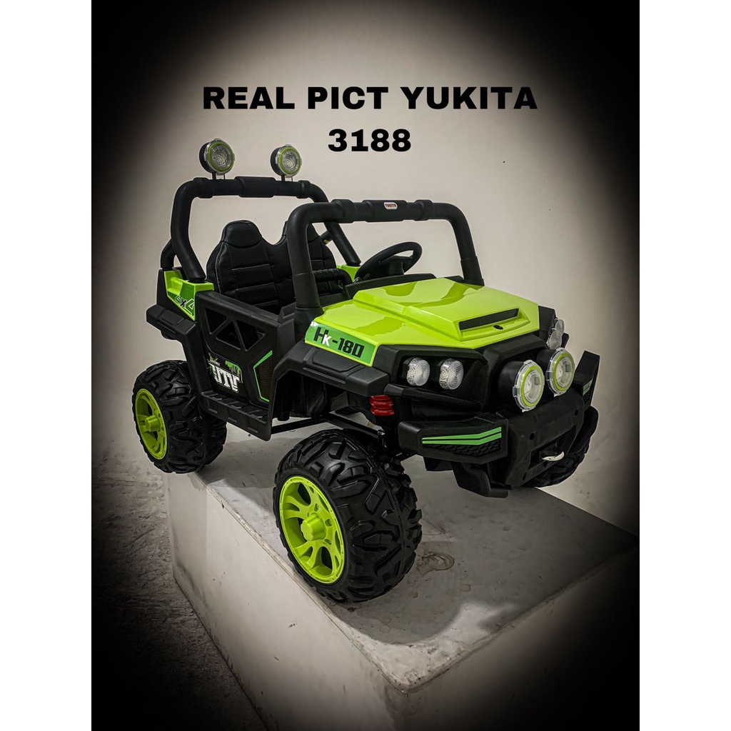 Mainan Anak Mobil Aki - YUKITA 3188 JEEP BOMBER XTREME UTV