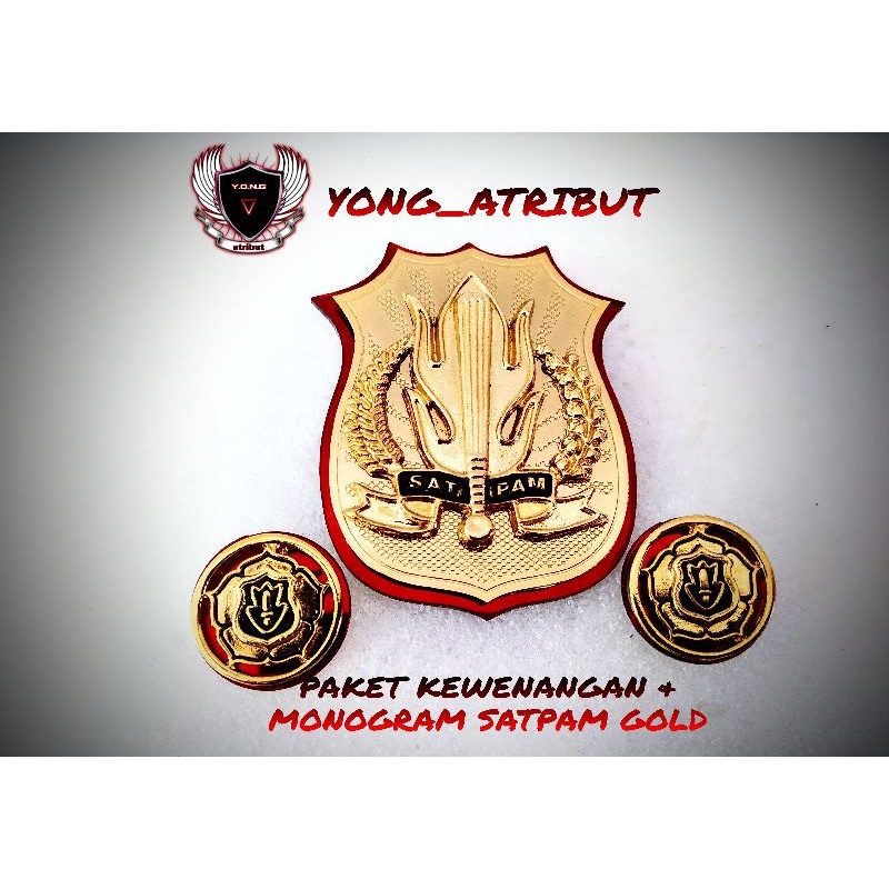 PAKET HEMAT KEWENANGAN SATPAM & MONOGRAM GOLD TERBARU