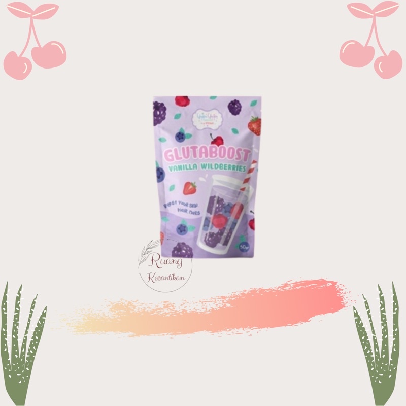 

READY TOCK‼️ BPOM Glutaboost Vanilla Wildberries Collagen Drink Yeppu Yeppu By Kiyowo / Glutaboost Vanilla Wildberries Collagen Drink Yeppu Yeppu by Kiyowo / Minuman Gluta Collagen Yeppu Yeppu 50gr