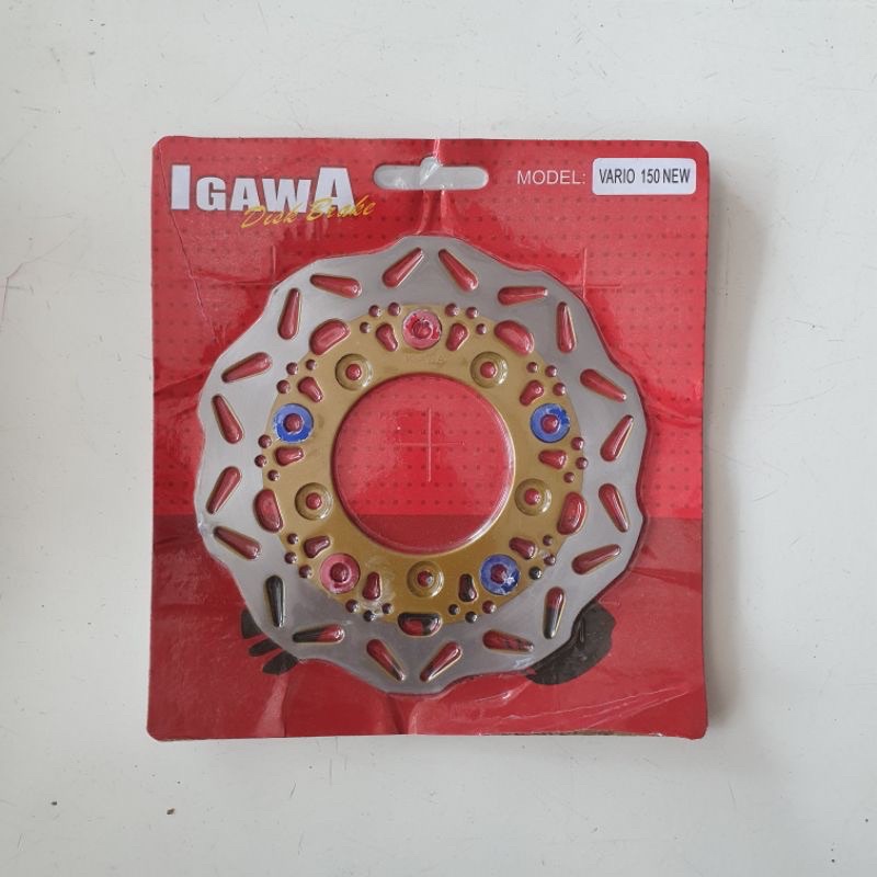 DISC CAKRAM MOTOR / PIRINGAN CAKRAM IGAWA STANDAR MIO, MIO J, BEAT, VARIO 125/150 NEW LED, JUP MX DLL