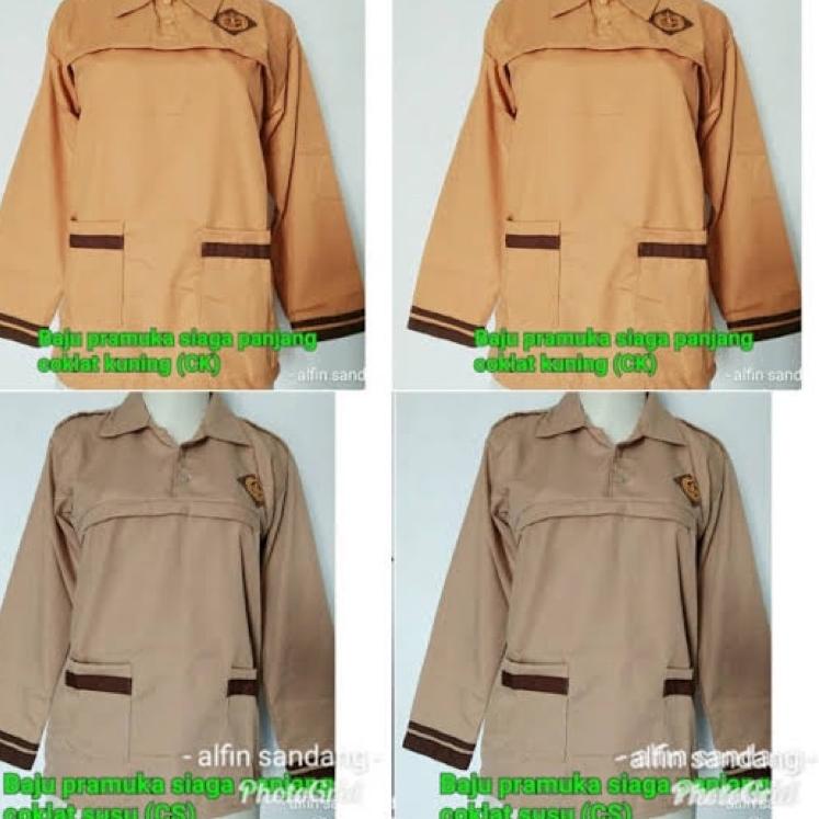 

⸨VoX♝⸩ ⭐️ Kemeja Sekolah SD Pramuka Siaga Lengan Panjang Baju Seragam Sekolah Anak Laki Laki Perempuan Bahan Oxford Sariwarna Tebal Adem /Ready Stock