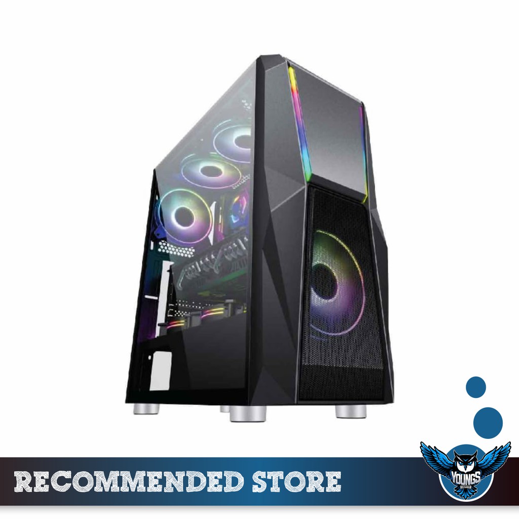 CASE INFINITY URIEL - ATX | 3 Fan Rainbow aRGB