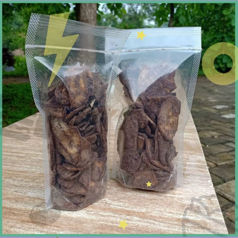 

kripik pisang coklat