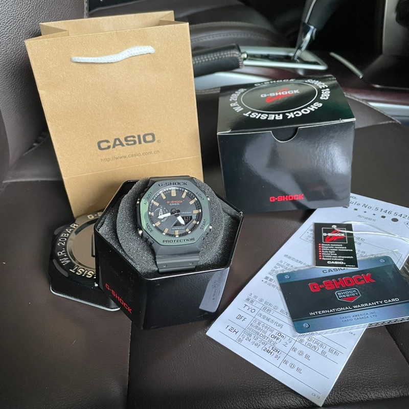 JAM TANGAN G SHOCK GA2100 FULLSET / JAM TANGAN PRIA