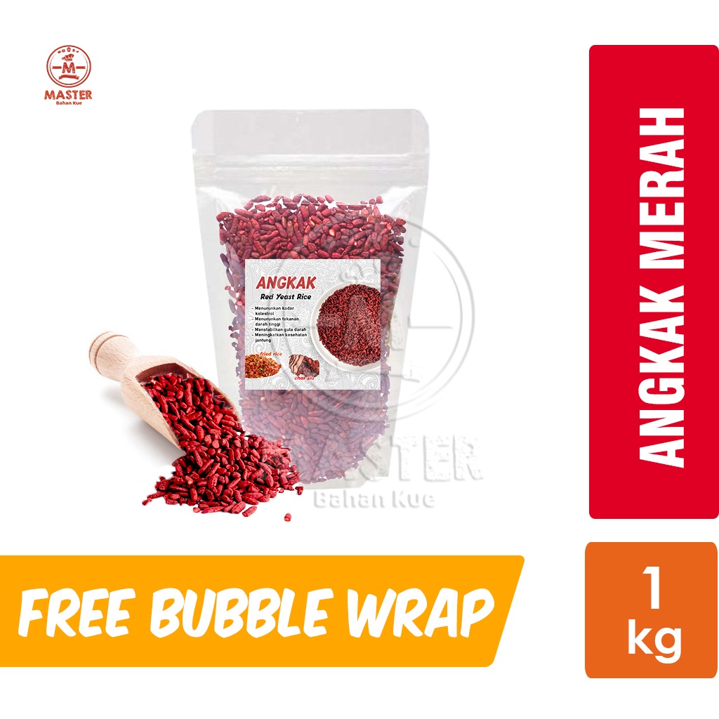 

Angkak Asli / Angkak Merah / Red Yeast Rice / Bumbu Char Siu / Beras Merah Fermentasi [1 kg]