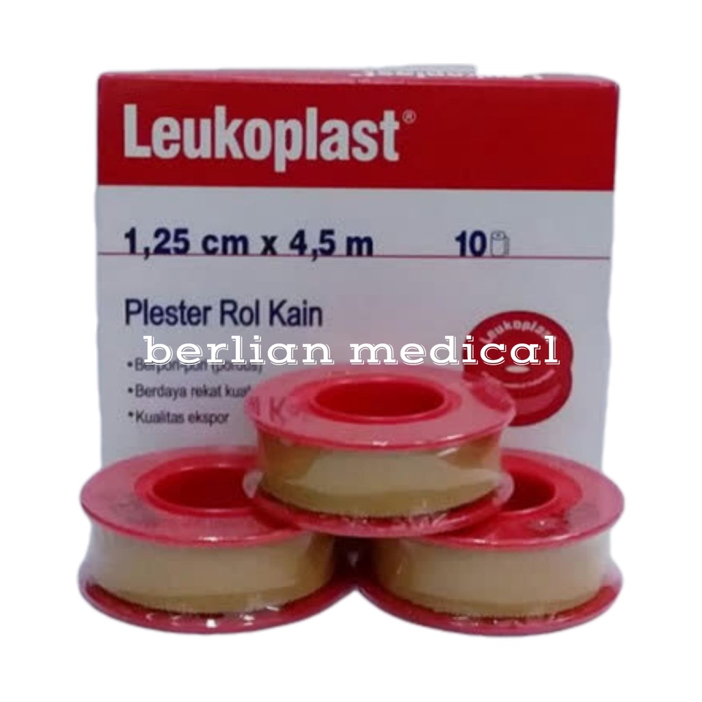 Plester Roll Kain Leukoplast BSN ukuran 1612h/1622h/1624h/1625h