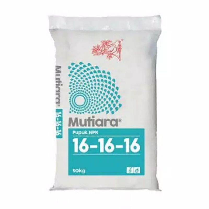 Pupuk Npk Mutiara 16-16-16 1 Kg Asli Meroke
