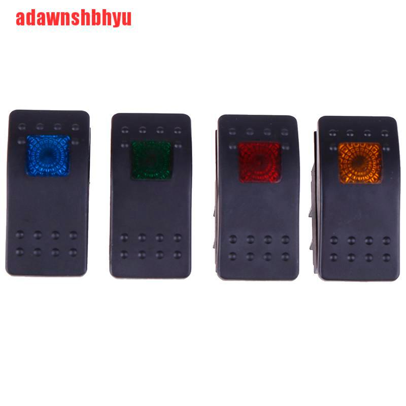 (adawnshbhyu) Saklar Rocker Toggle Switch Anti Air Untuk Mobil / Perahu