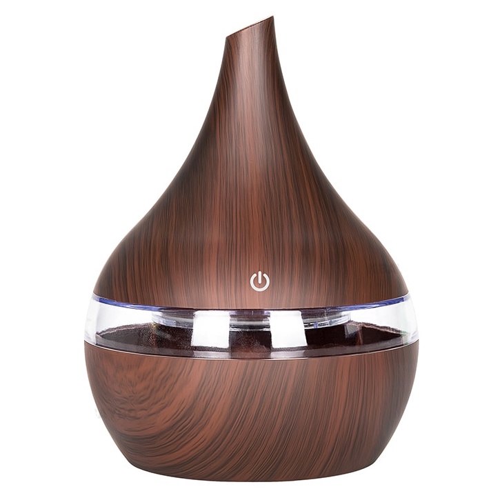 Air Humidifier Ultrasonic Aromatherapy Oil Diffuser For Pure Aroma Essential Fragrance Oil-H98 Tinggi Brown