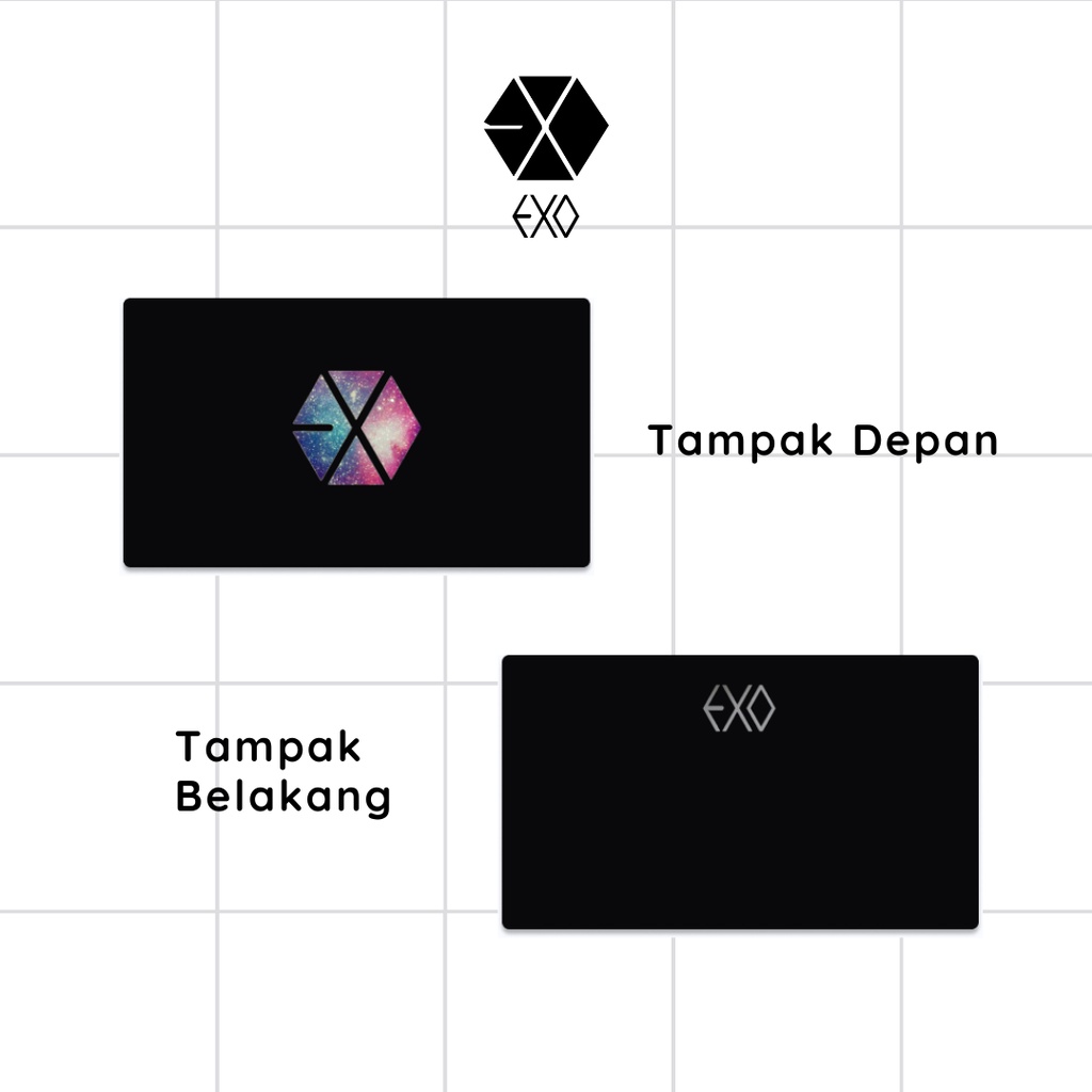 EXO Edition - Flazz BCA Gen2/E-Money Mandiri Card