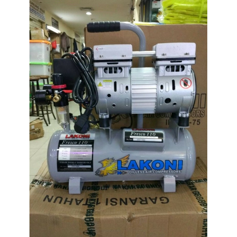 LAKONI FRESCO 110 / KOMPRESOR LAKONI OILLESS / OILLESS AIR COMPRESSORS ~El~Xt1~
