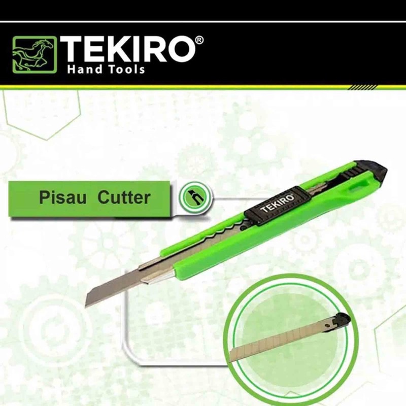 CUTTER / PISAU CUTTER KECIL 2 MATA PISAU TEKIRO