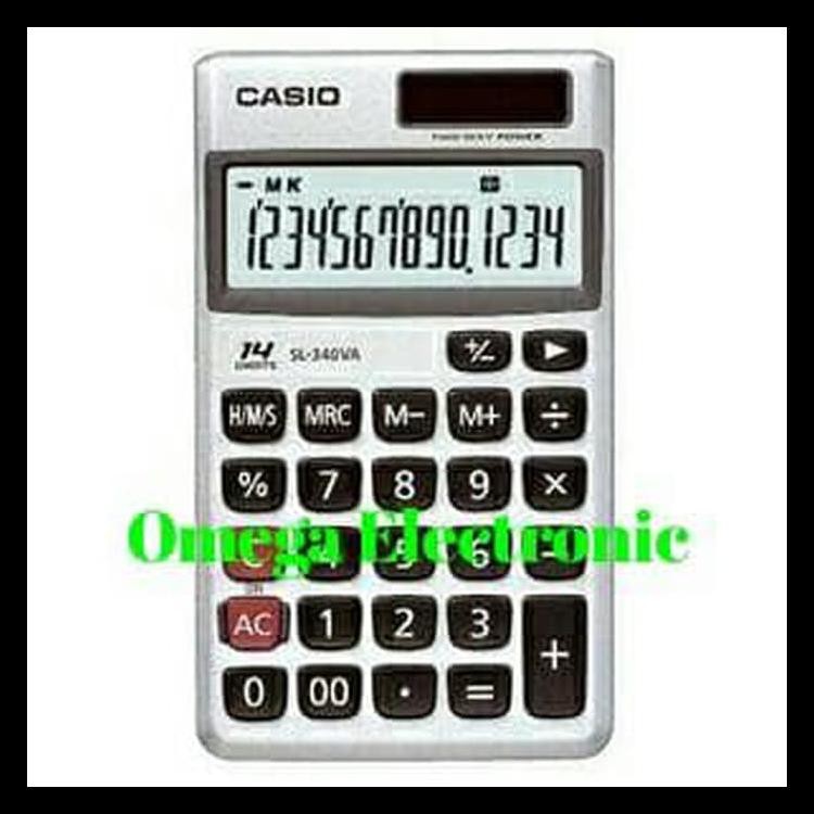 

Hot Product Casio Sl-340Va - Kalkulator Pocket Calculator Sl 340 Va Terjamin