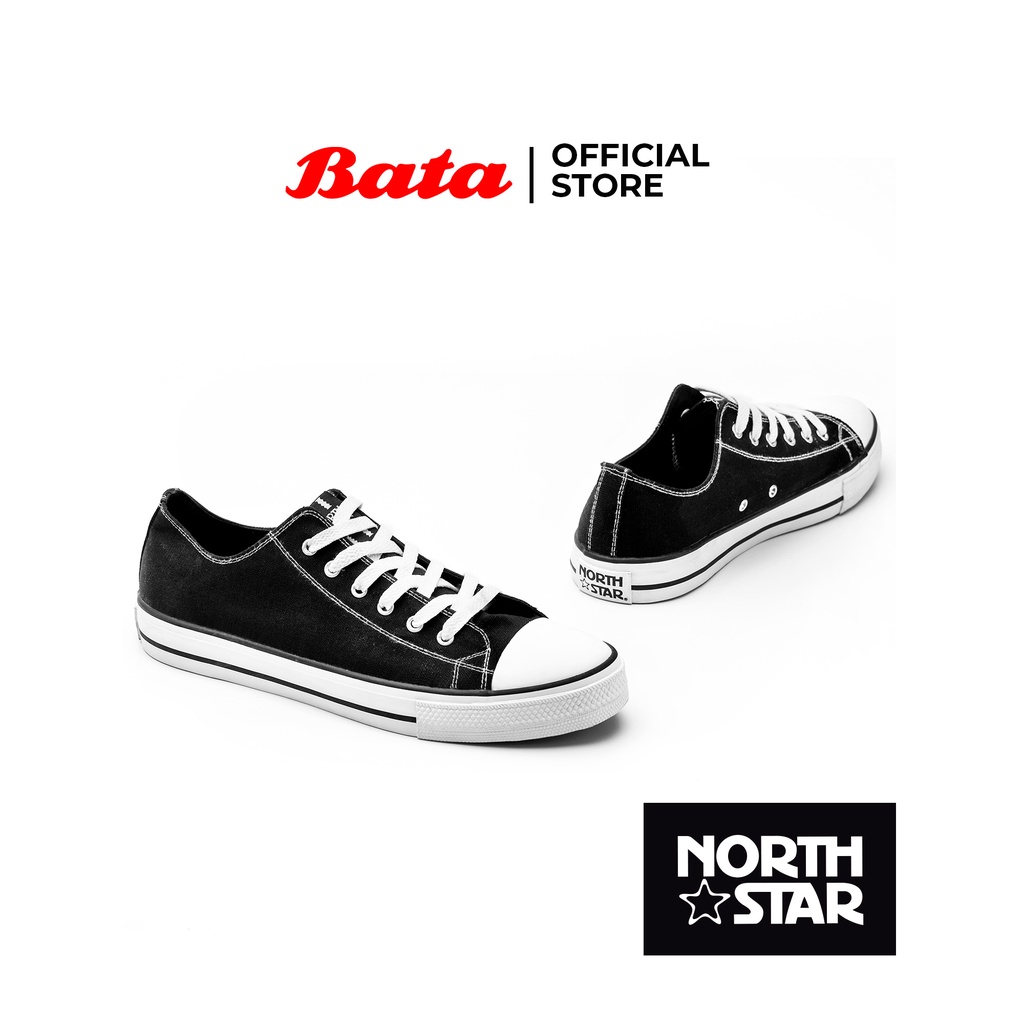 Bata-North Star Sepatu Sneakers Rover Black Pria