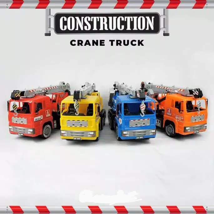 MAINAN MOBIL KONSTRUKSI CRANE TRUCK MOBIL TRUK DEREK KGP 8091