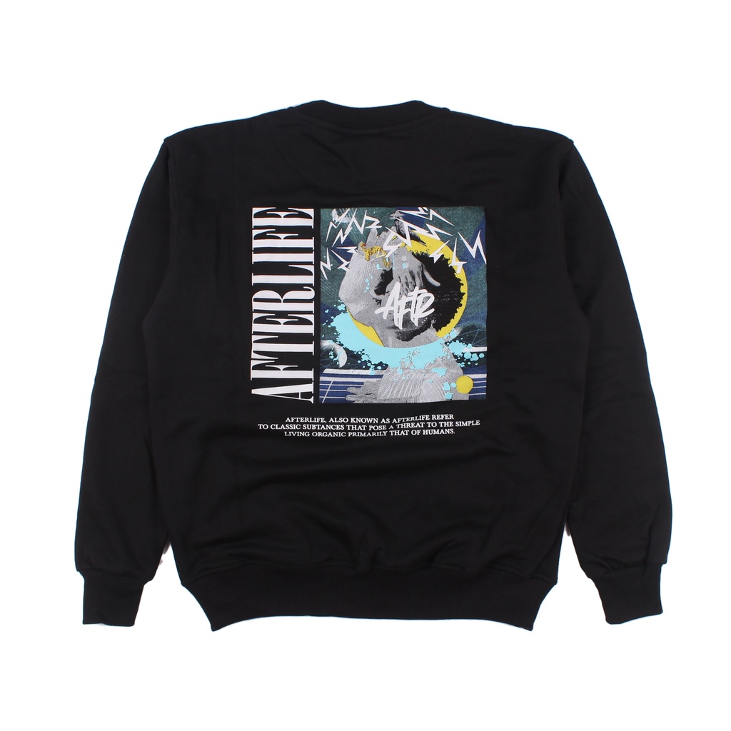 AFTERLIFE - Crewneck Suffer Black | 21030