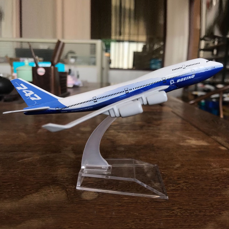 Boeing 747 B787 Model Pesawat Airbus 320 A380 Prototype Diecast Alloy 16CM