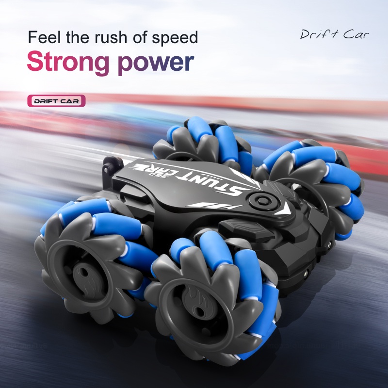 Gesture Stunt Drift 360 Derajat Mobil RC remote sensor jam tangan