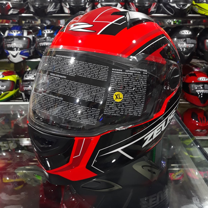 Helm Full Face Zeus Z811 Motif Plasma