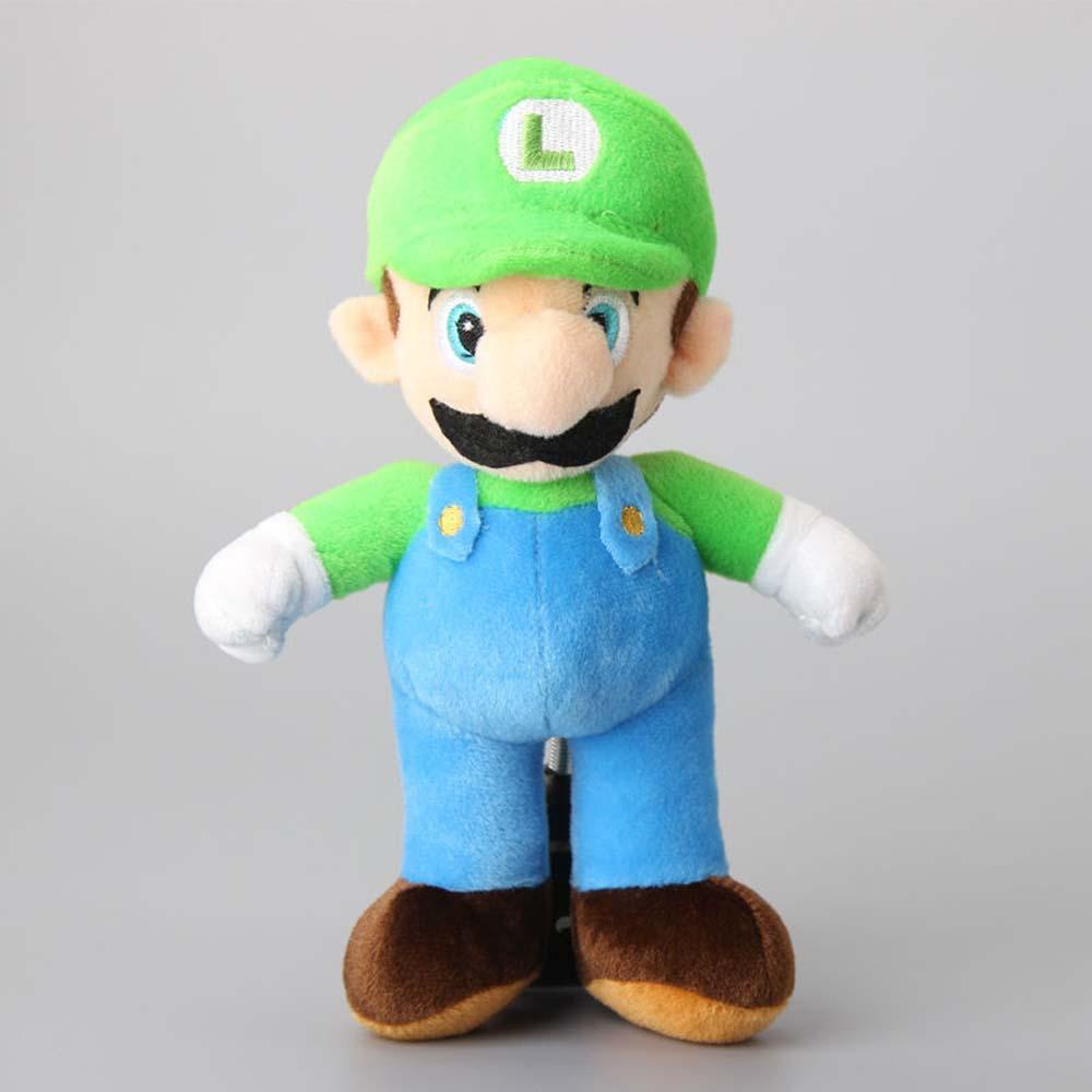 Boneka QUINTON Super Mario Hadiah Anak Luigi Super Mario Bros. Mario Mainan Empuk Boneka Boneka