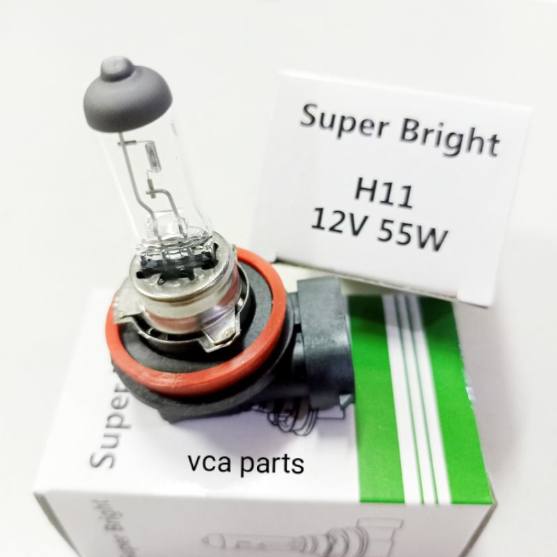 SUPER BRIGHT H11 12V 55W.