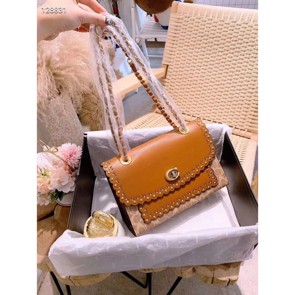 Impor Tas Handbag Wanita Fashion Maxi Tali SlingKombi Rantai Eklusif  Super Premi CO 880