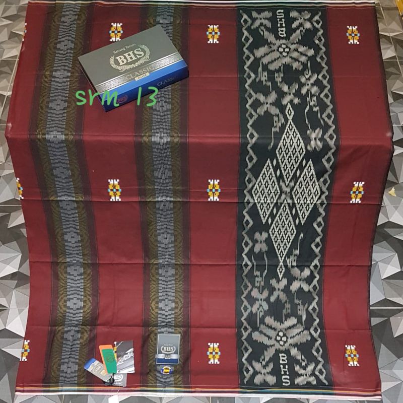 Sarung Bhs Original Classic motif dam bhs original classic/clasik/klasik Skt silver dam BHS CLASIC