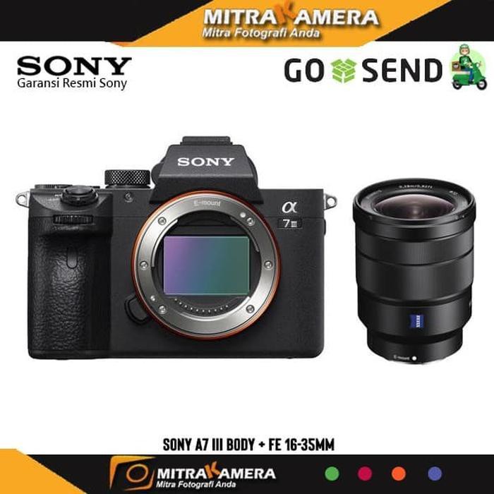 "KD" Sony a7 III body & FE 16-35mm