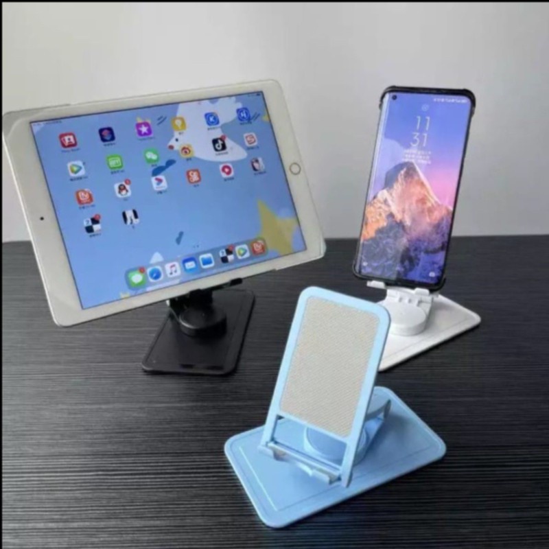 Holder Stand HP Holder Putar 360 derajat Folding Desktop HD-45 Holder stand Hp